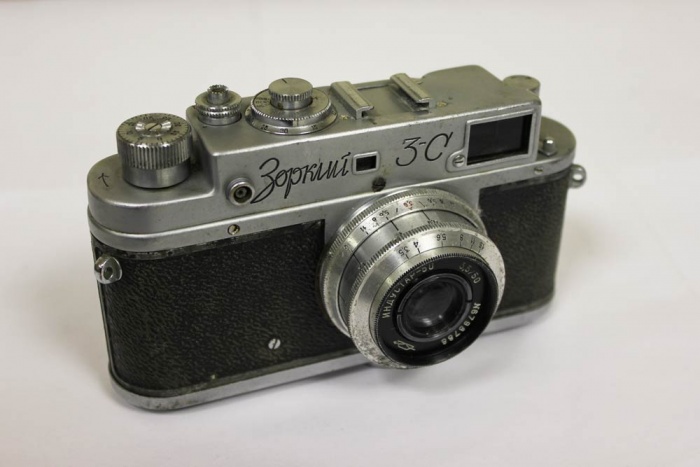 Фотоаппарат Зоркий 3-С с объективом ИНДУСТАР-50, без футляра (состояние на фото)
