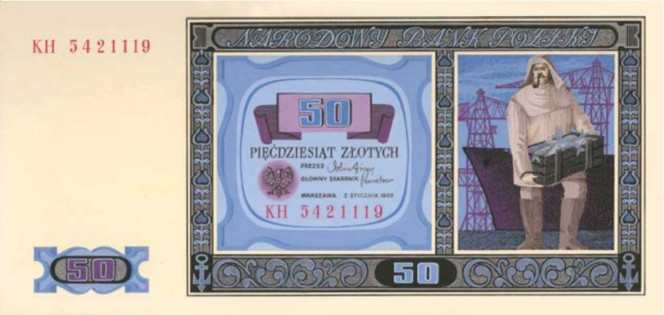 (№1962) Банкнота Польша 1962 год &quot;50 Złotych&quot;