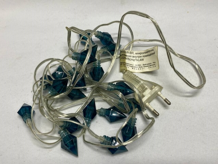 Гирлянда елочная рабочая