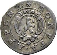 (№1738km27 (appenzell)) Монета Швейцария 1738 год 1 Bluzger