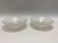Салатник, фруктовница, хрусталь СССР, 2 шт