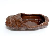 Пепельница "Лапоть", керамика (сост. на фото)