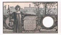(№1911P-23b) Банкнота Италия 1911 год "5 Lire" (Подписи: Dell'Ara and Altamura)