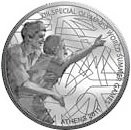 (№2011km242) Монета Греция 2011 год 10 Euro (В XIII специальные Олимпийские игры - событие)