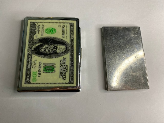 Портсигар и визитница