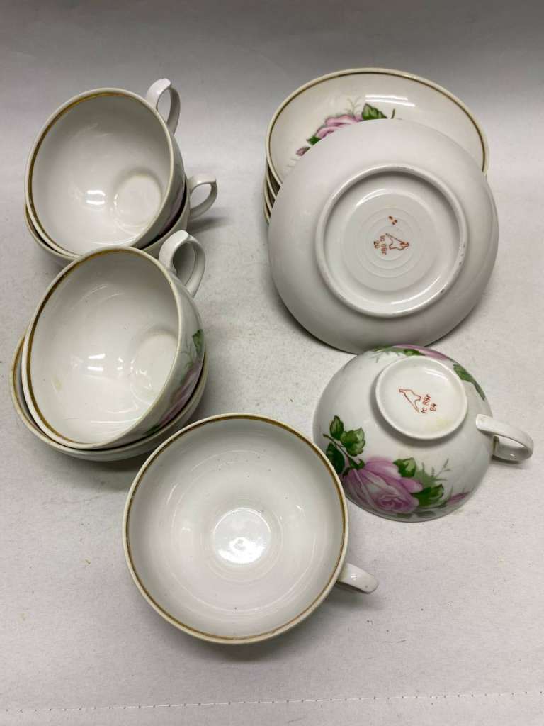 Чайная пара Дулево 6 шт