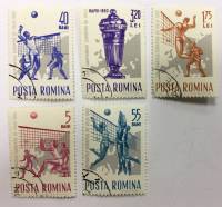 (--) Набор марок Румыния "5 шт."  Гашёные  , III Θ