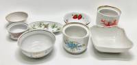 Посуда сервировочная, фарфор, 9 предметов