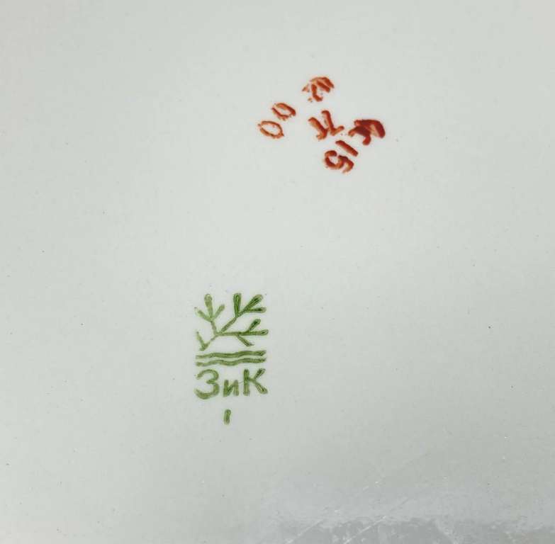 Блюдо, ЗИК Конаково, СССР