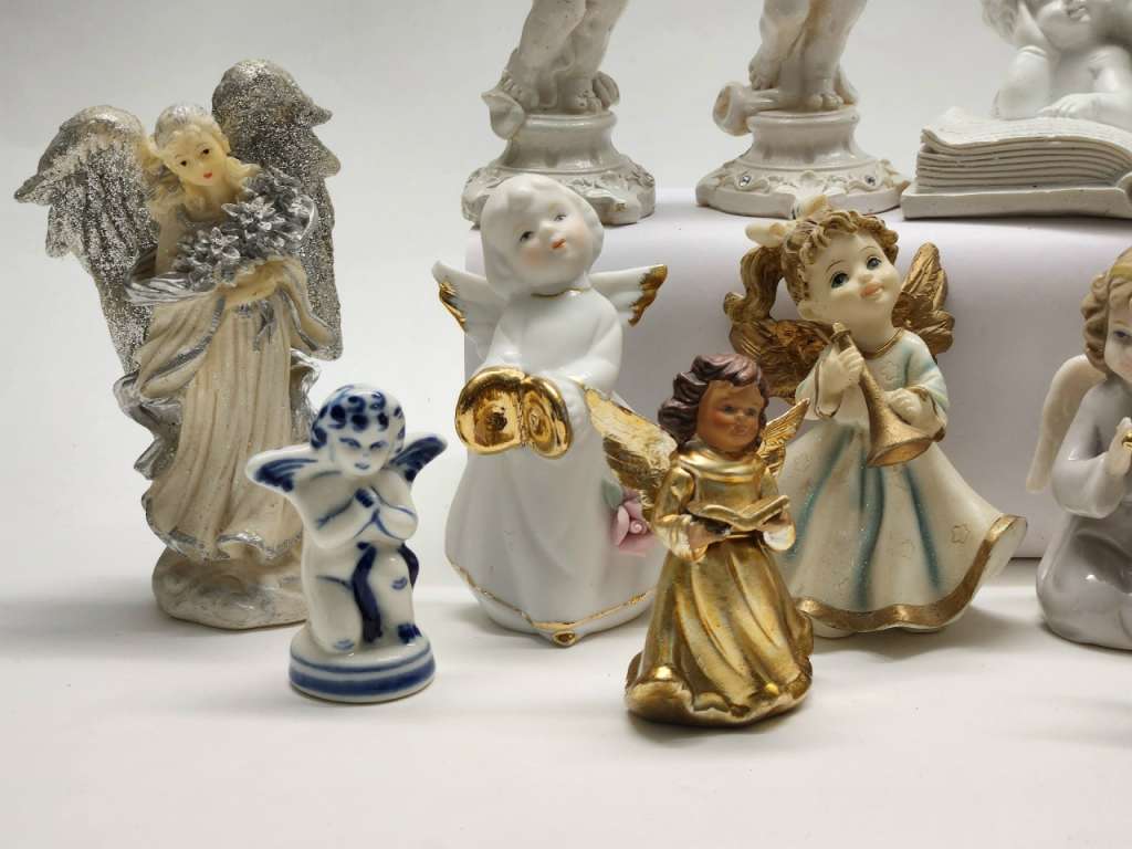 Статуэтки фигурки Ангелы коллекция 13 штук 