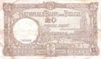 (№1943P-111a.10) Банкнота Бельгия 1943 год "20 Francs"