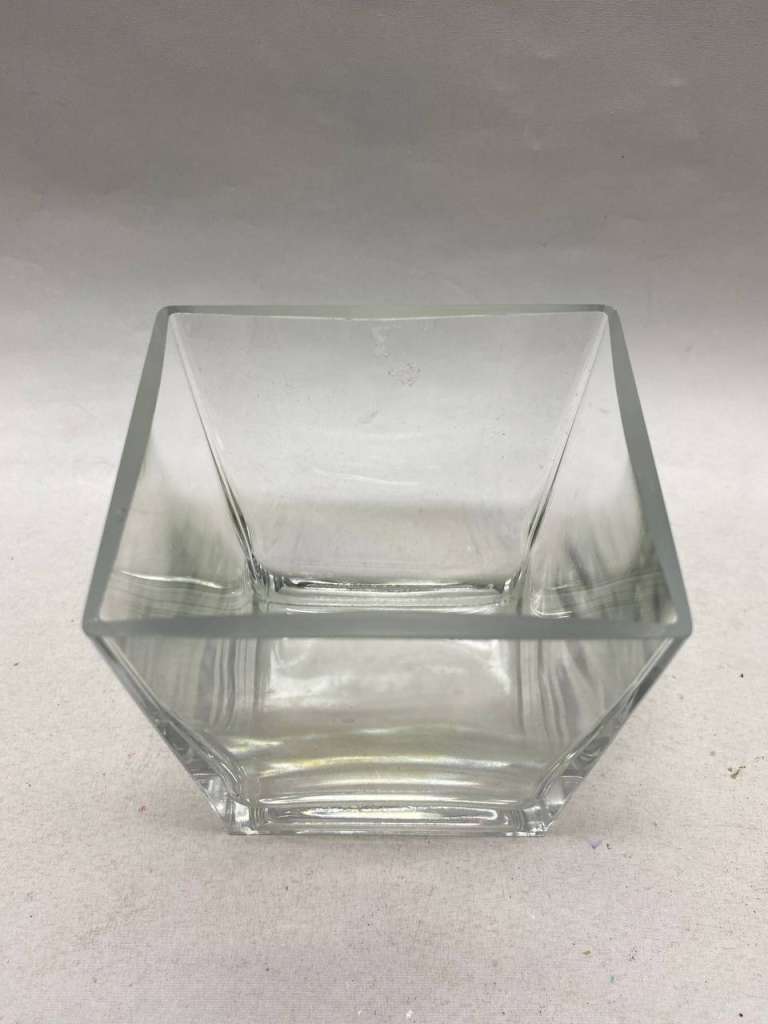 Ваза стекло 14,5*8*10 см