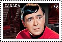 Марка из набора Канада 2016 год "Командир ЛТ ldquoScottyrdquo Монтгомери Скотт", Гашеная