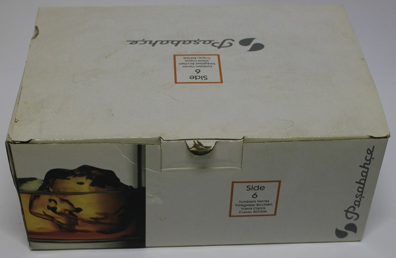 Набор стаканов Pasabahce "Сиде",  6 шт., стекло, 225 мл. (сост. на фото)