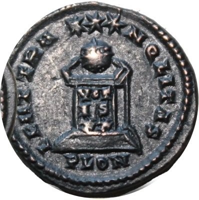 (№ (Константин II) ) Монета Римская империя 1970 год 1 Follis (Константин II)