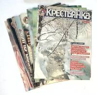 Набор журналов (23 шт) Крестьянка 1985, 1986 Годовые подборки Москва Мягкая обл.  с. С цв илл