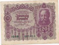 () Банкнота Австрия 1922 год   ""   VF
