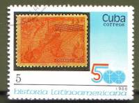 (1988-080) Марка Куба "Марка Кубы 194"    История Латинской Америки III Θ