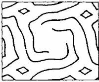 (1922) Банкнота Германия 1922 год 1 000 марок "Вод знак Водоворот" 3-й выпуск  UNC