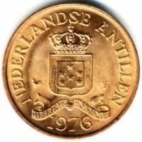 () Монета Ниделандские Антильские острова 1970 год 2  ""   Алюминиево-Никелево-Бронзовый сплав (Al-N