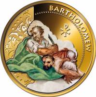 (№2012) Монета Фиджи 2012 год 1 Dollar (Варфоломей Апостол)