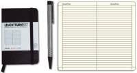 Книга для записей MINI A7, черный, 169стр., ЛИНЕЙКА. Leuchtturm1917, #343561
