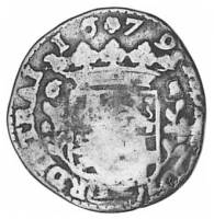 (№1796km2.2k) Монета Нидерланды 1796 год 6 Stuiver (Надчеканку)