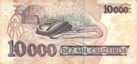 () Банкнота Бразилия Без даты год 10 000  ""   VF