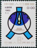 (№1982-1808) Марка Китай 1982 год "Перепись", Гашеная
