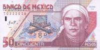 (№2000P-112a.4) Банкнота Мексика 2000 год "50 Pesos"