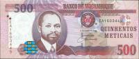 (№2006P-147) Банкнота Мозамбик 2006 год "500 Meticais"