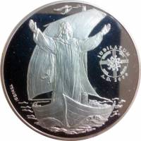 (1999) Монета Андорра 1999 год 10 динеров "Иисус в лодке"  Серебро Ag 925  PROOF