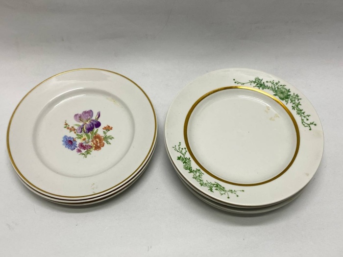 Тарелка фарфоровая 9 шт