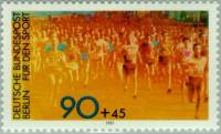 (1981-010) Марка Германия (ФРГ) "Бег"    Спорт III O