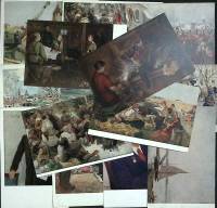 Набор открыток "Живопись.Издательство Советский художник", 16  шт., 50-е г.