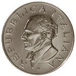 () Монета Италия 2007 год 5 евро ""  Биметалл (Серебро - Ниобиум)  AU