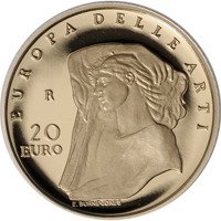 (№2009km321) Монета Италия 2009 год 20 Euro (Европа Арт - Лаус Венерис, Великобритания)