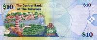 Банкнота Багамские острова Багамы 2005 год 10     UNC