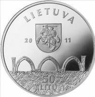 () Монета Литва 2011 год 50 лит ""   AU