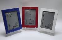 Фоторамки 13 х 18 см 5 штук ИКЕА IKEA NYTTJA  (белая-1 синие-2 красные-2)