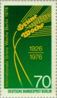 (1976-003) Марка Германия (ФРГ) "Эмблема"    Зеленая неделя III Θ