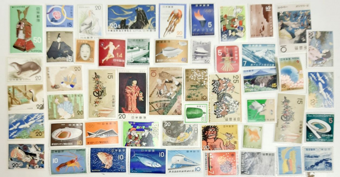 (Смесь годов--) Набор марок Япония &quot;50 шт.&quot;  Негашеные  , III O
