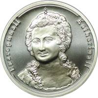 2014 спмд Жетон Россия 2014 год Екатерина II  Серебро Ag 925  PROOF