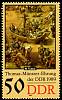 (1989-063) Марка Германия (ГДР) "Лютеранская лодка"    Томас Мюнцер II Θ