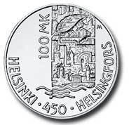 () Монета Финляндия 2000 год 100 марок ""   UNC
