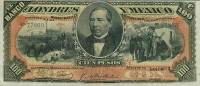 (№1912P-S237e.2) Банкнота Мексика 1912 год "100 Pesos"