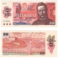 () Банкнота Чехословакия 1987 год   ""   UNC