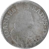 (№1726km39(basel)) Монета Швейцария 1726 год 6 Kreuzer (Иоганн Конрад II)