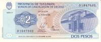 (№2003P-S2721) Банкнота Аргентина 2003 год "2 Pesos"