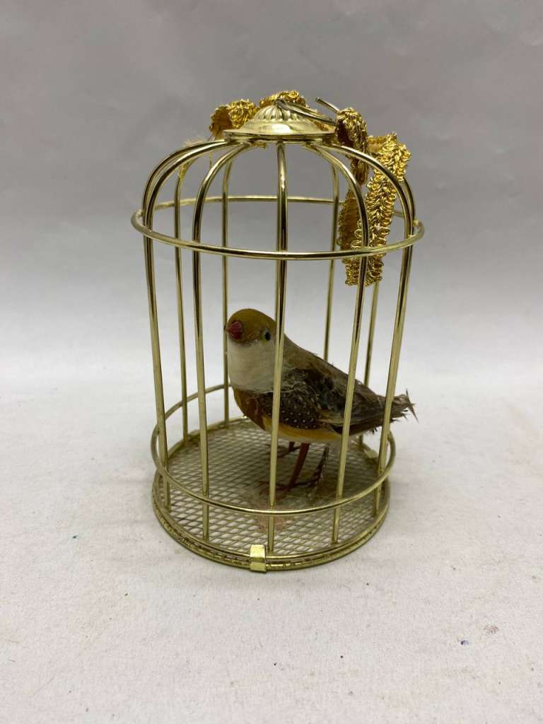 Сувенир птица в клетке